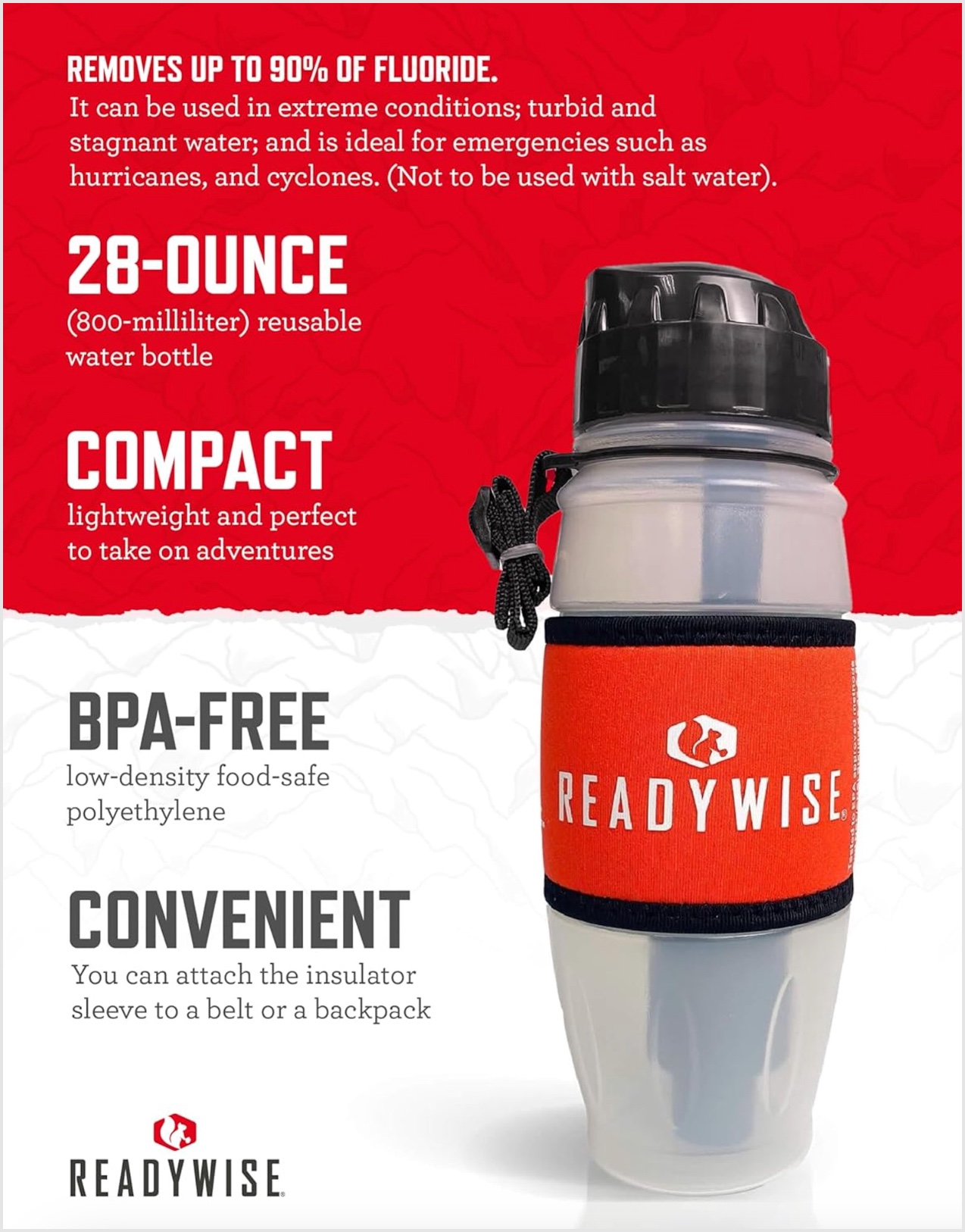 Water Filtration Bottle, , large