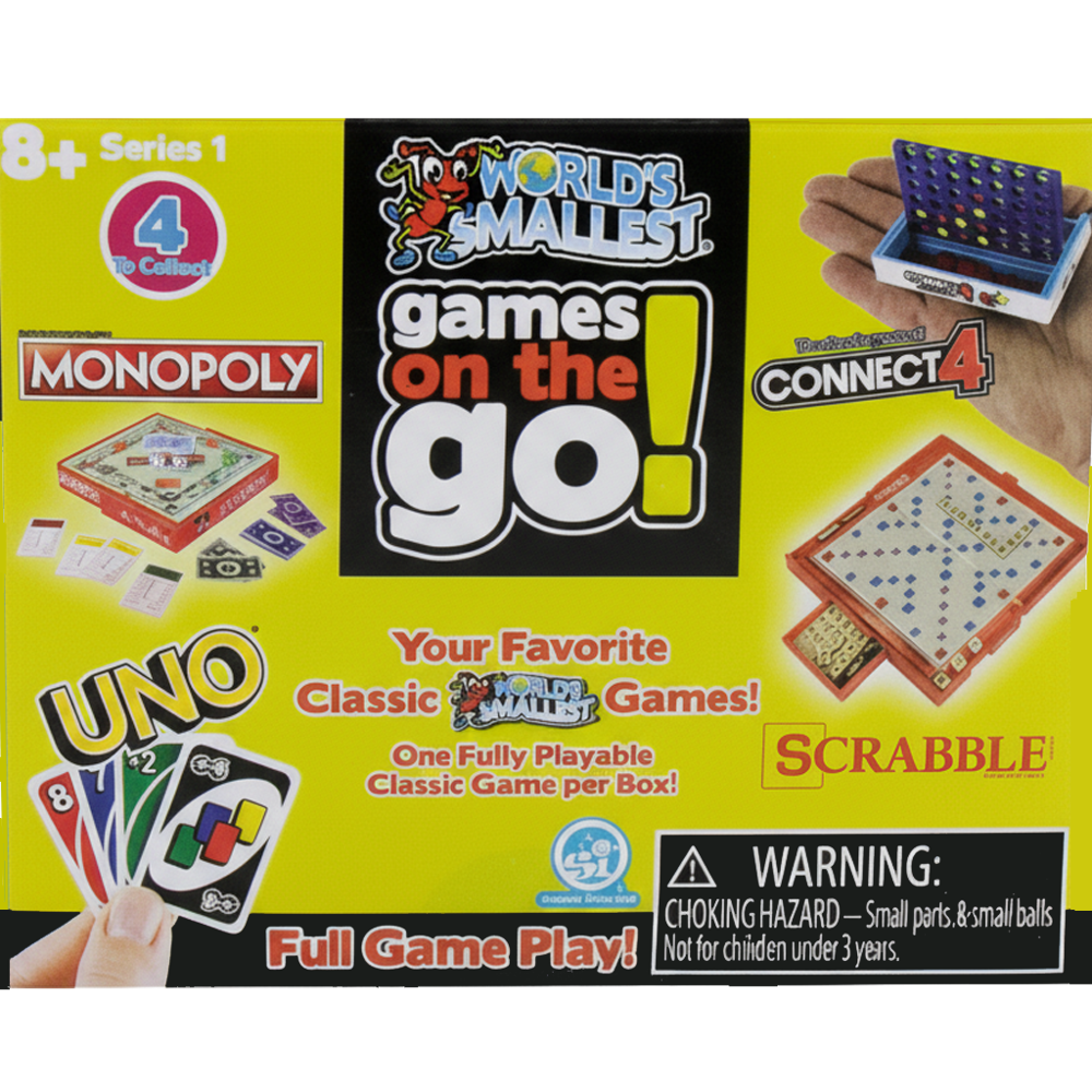 'World's Smallest'  Games on the Go,  'World's Smallest'  Games on the Go