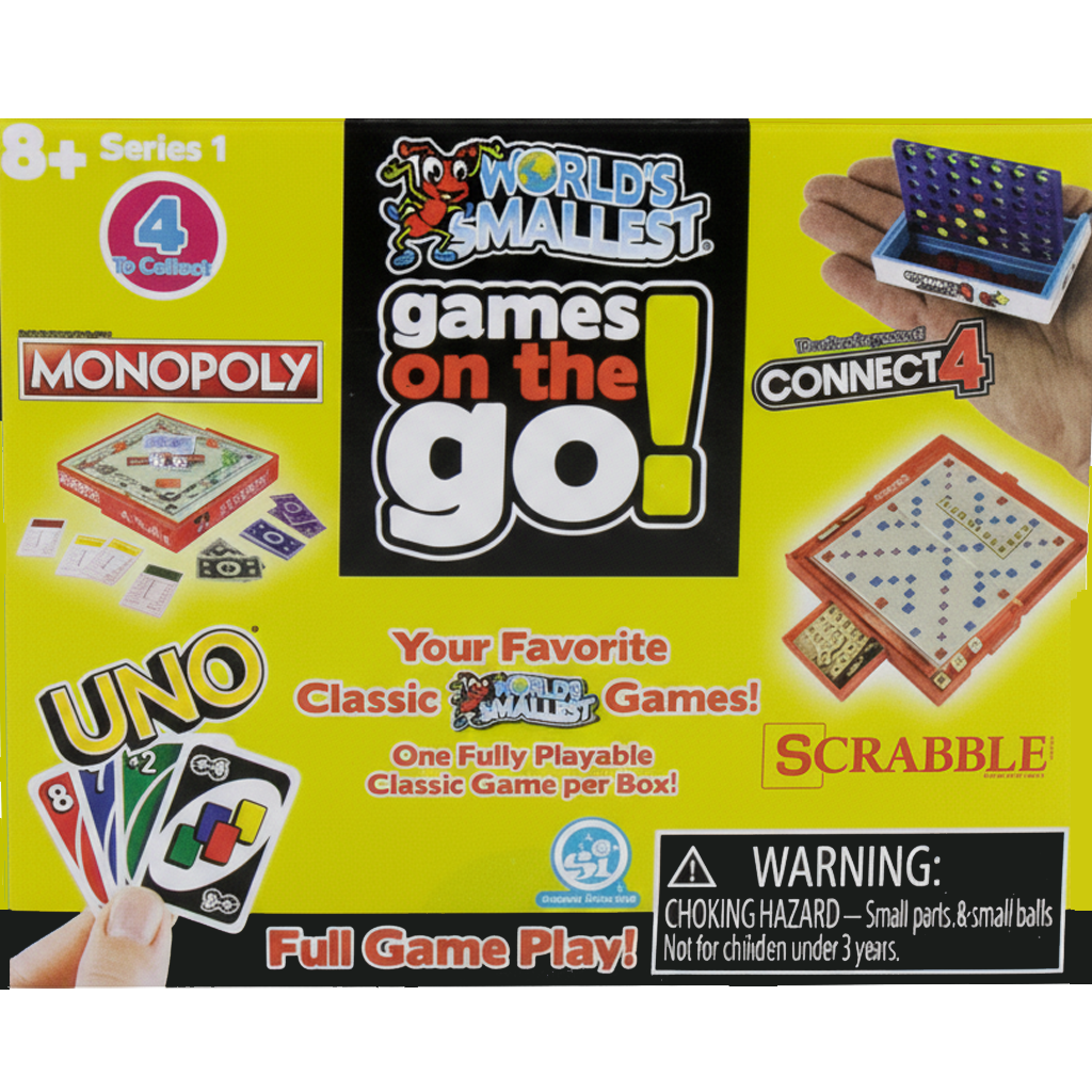 'World's Smallest'  Games on the Go