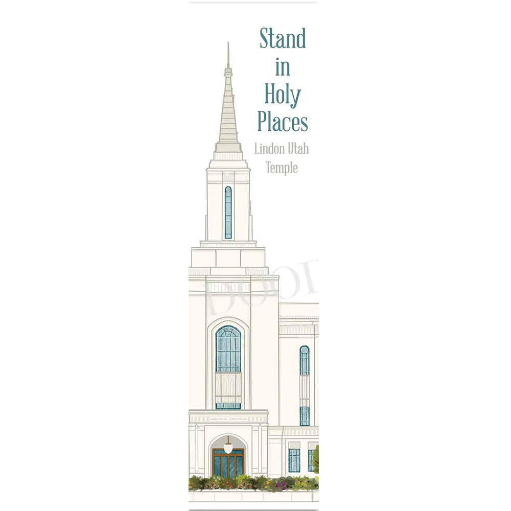 Lindon Temple Bookmark
