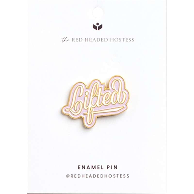 Lifted Enamel Pin