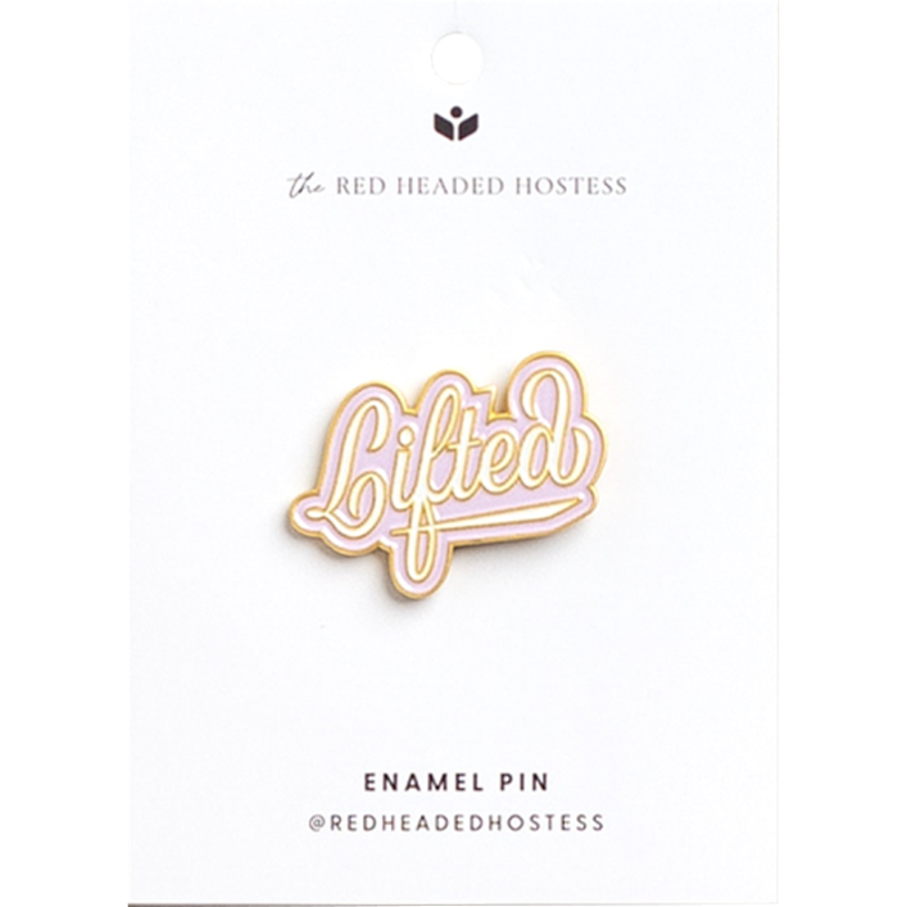 Lifted Enamel Pin,  Lifted Enamel Pin
