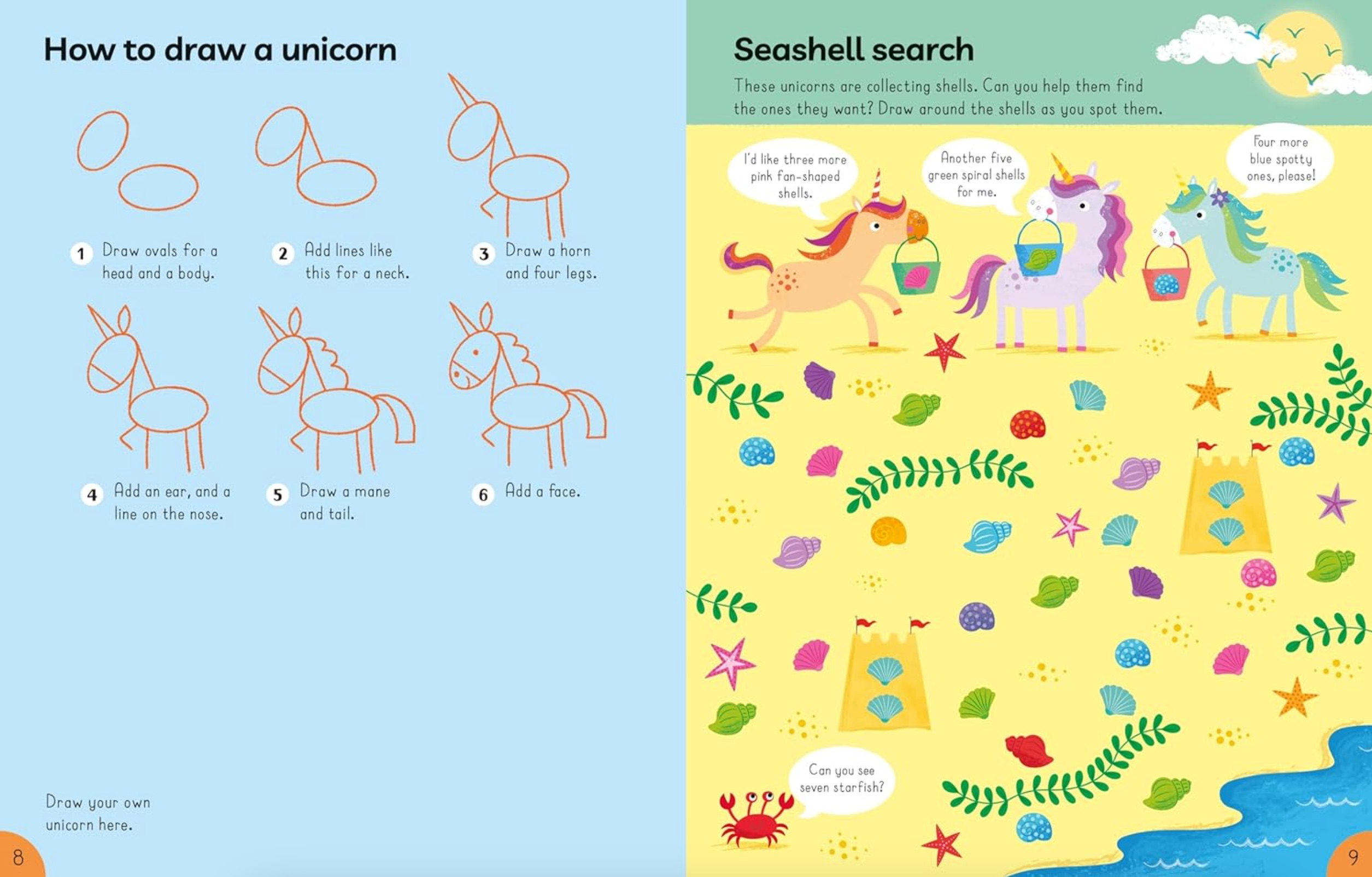 Big Activity Book Unicorns, , large image number 2