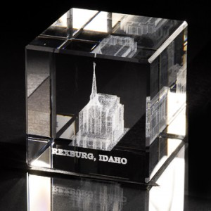 Crystal Cube Rexburg Idaho Temple