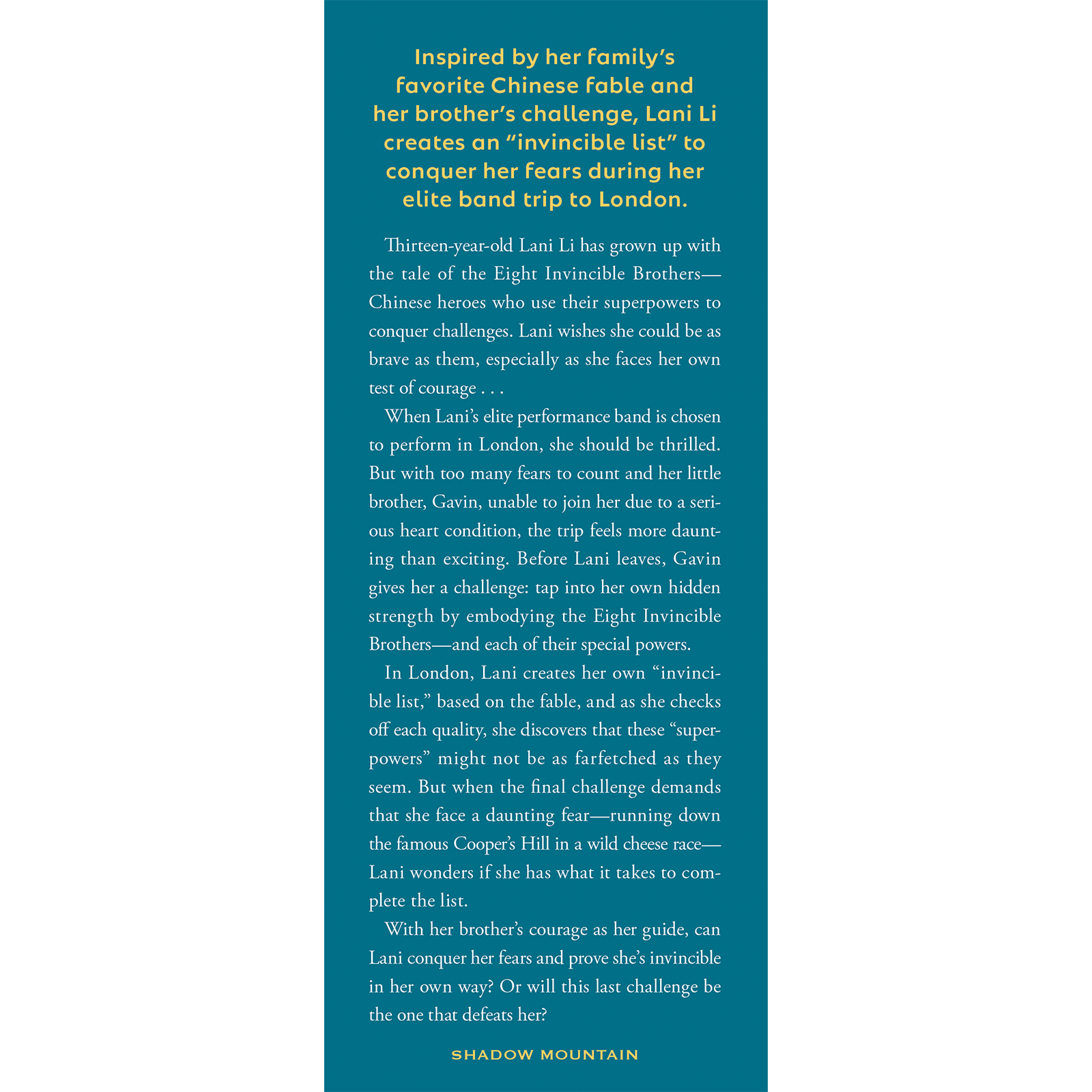 The Invincible List of Lani Li, , large