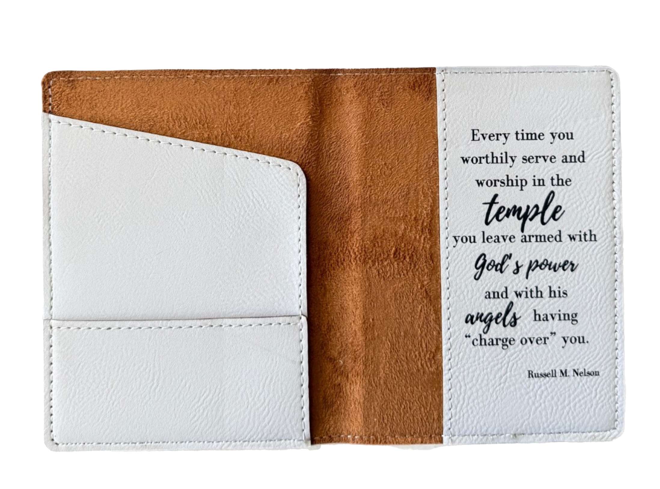 Salt Lake Temple Leather Recommend Holder, , large image number 1