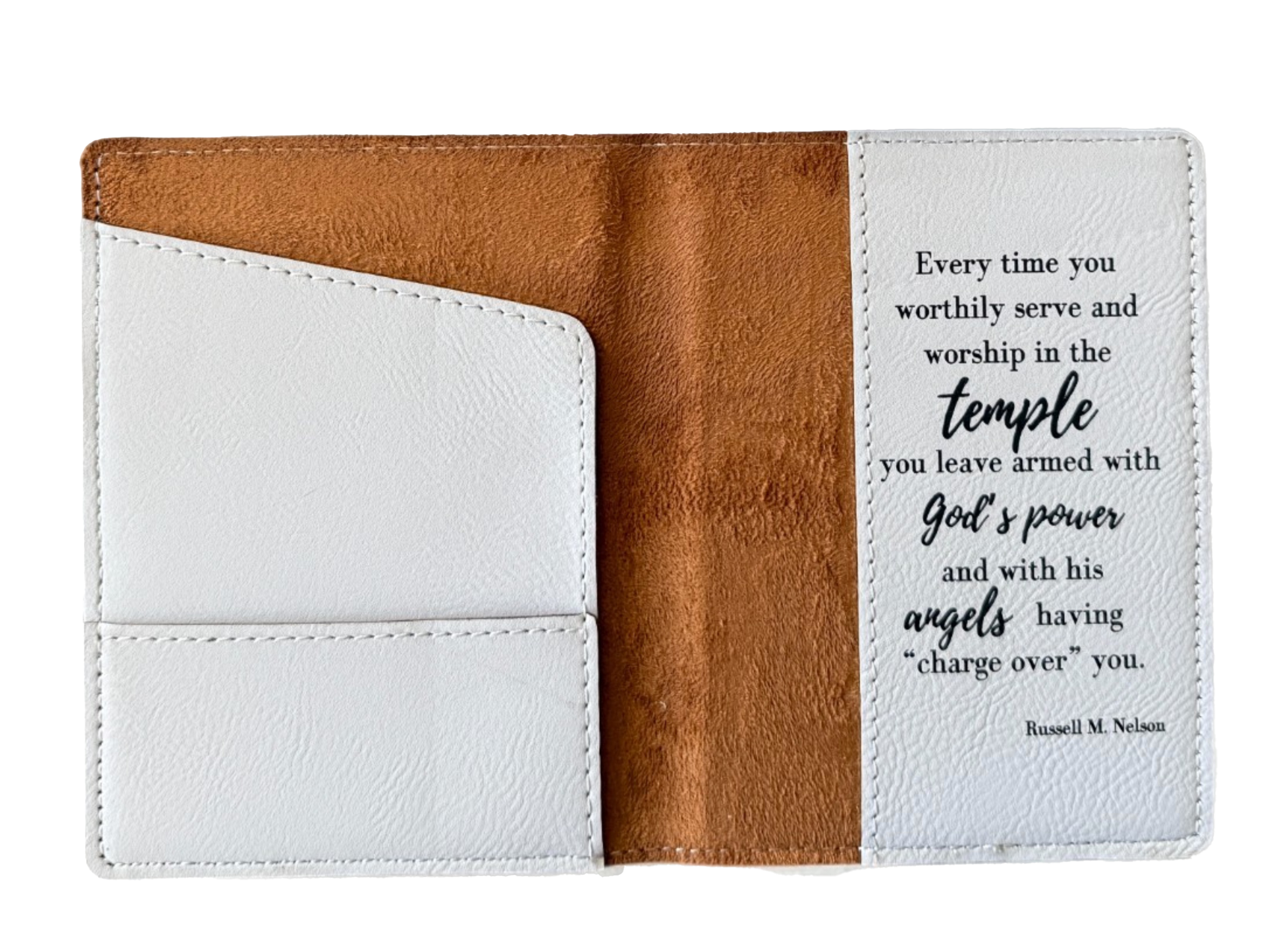 Salt Lake Temple Leather Recommend Holder, , large image number 1