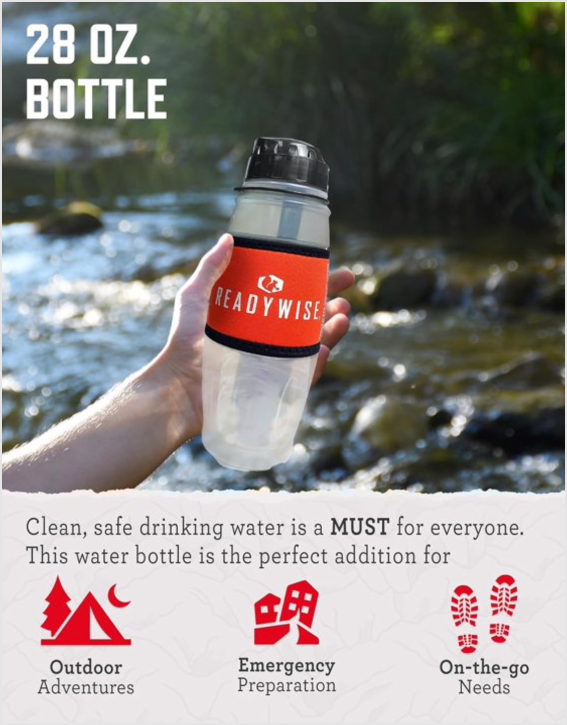 Water Filtration Bottle, , large image number 3