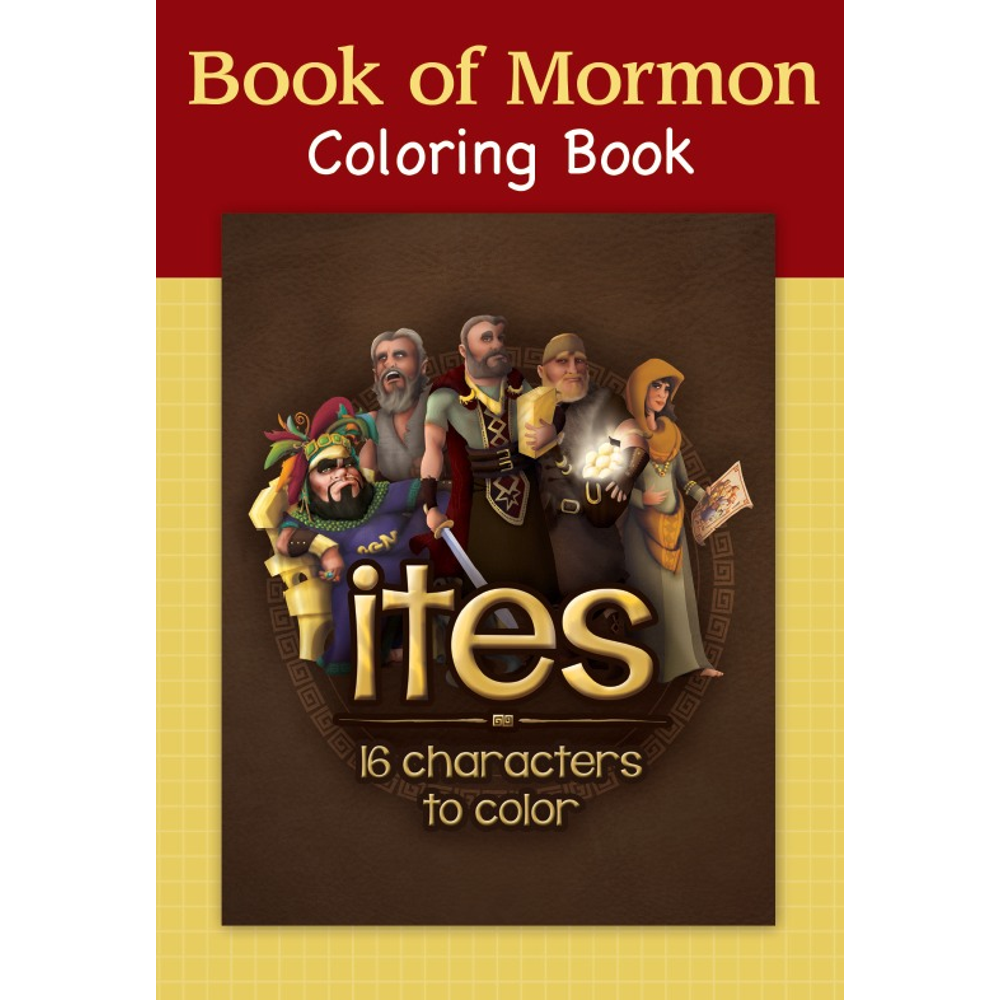 Ites Book of Mormon Coloring Book,  Ites Book of Mormon Coloring Book