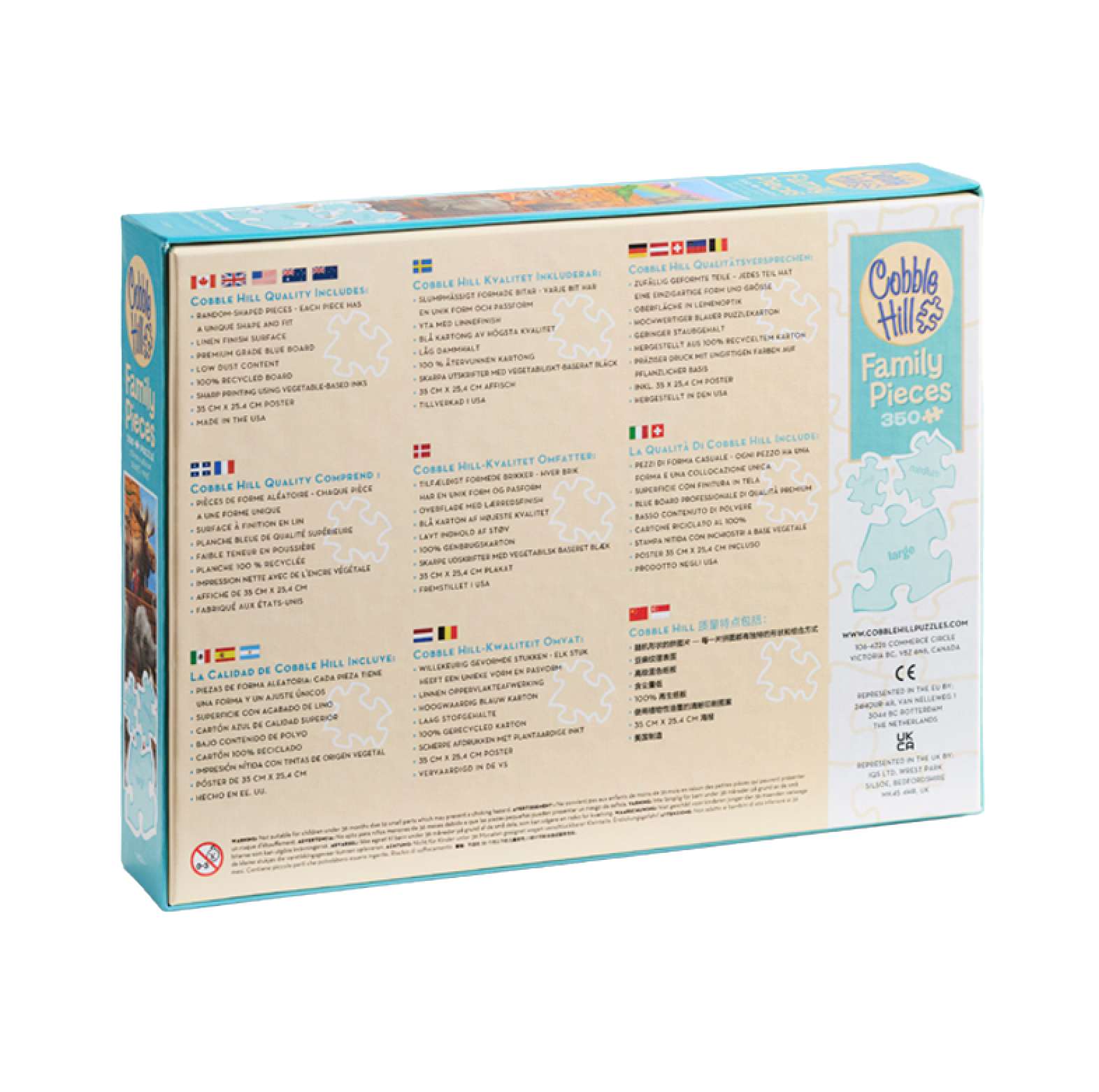 Voyage of the Ark 350 Piece Family Puzzle, , large image number 4