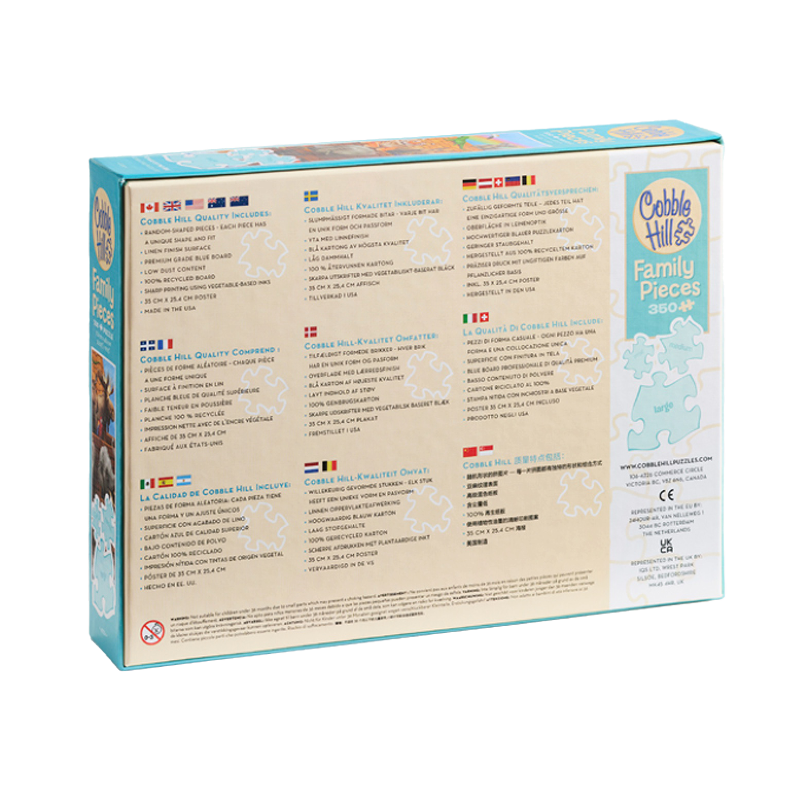 Voyage of the Ark 350 Piece Family Puzzle, , large image number 4