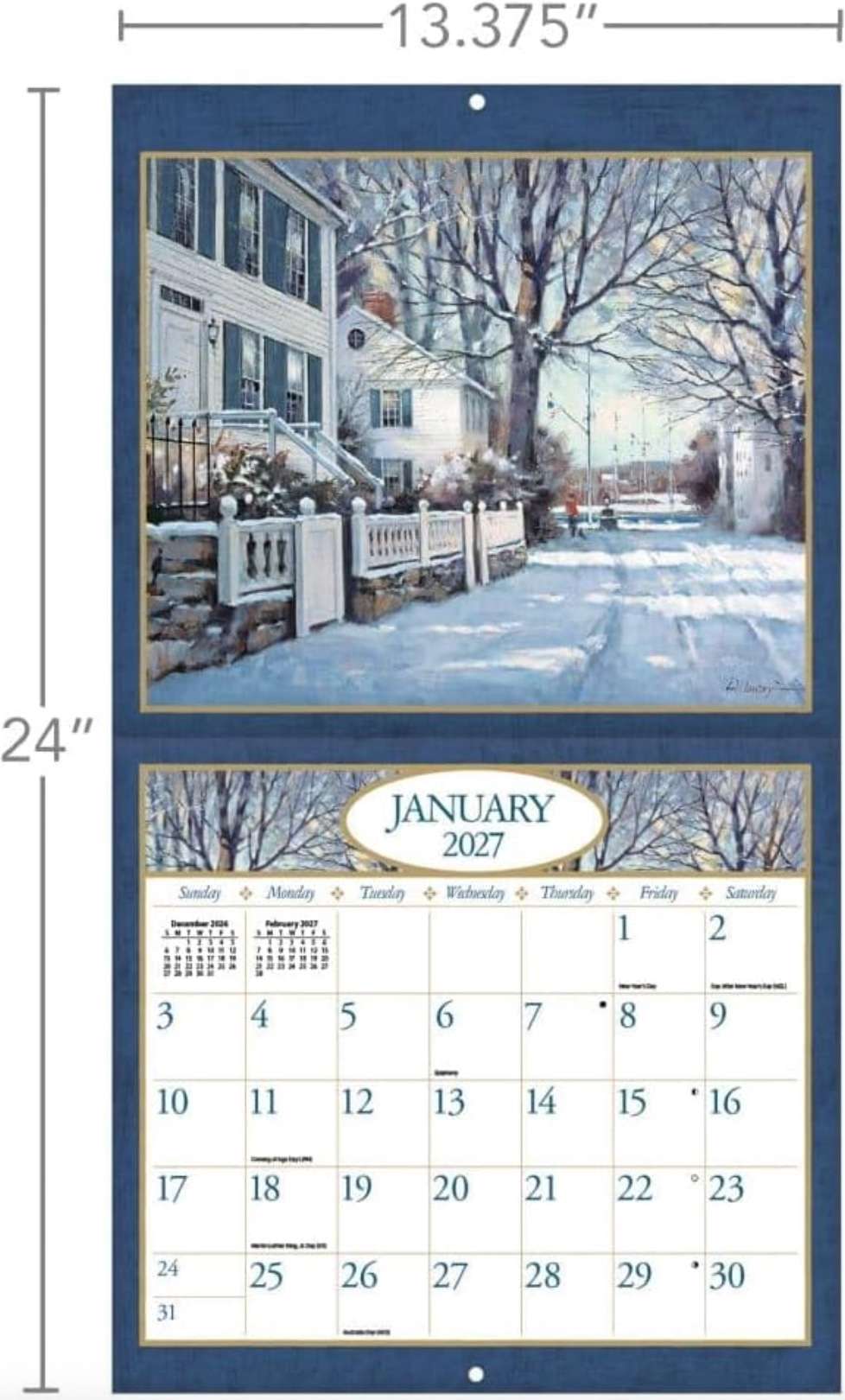 2027 American Dream Wall Calendar, , large