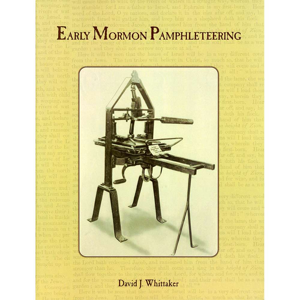 Early Mormon Pamphleteering, , large image number 0