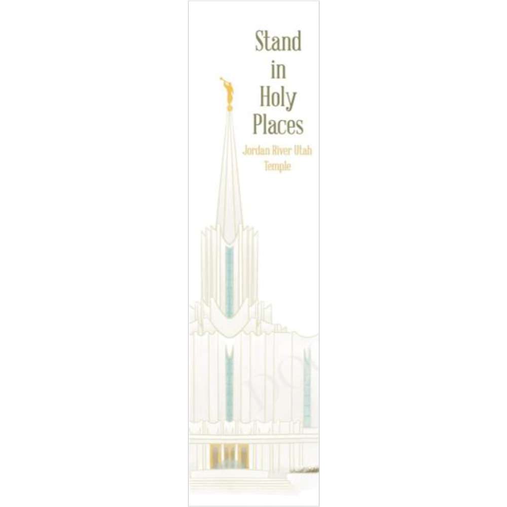 Jordan River Utah Temple Bookmark