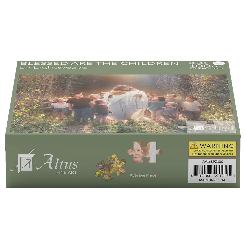 Blessed Are The Children 100 Piece Puzzle, , large image number 2
