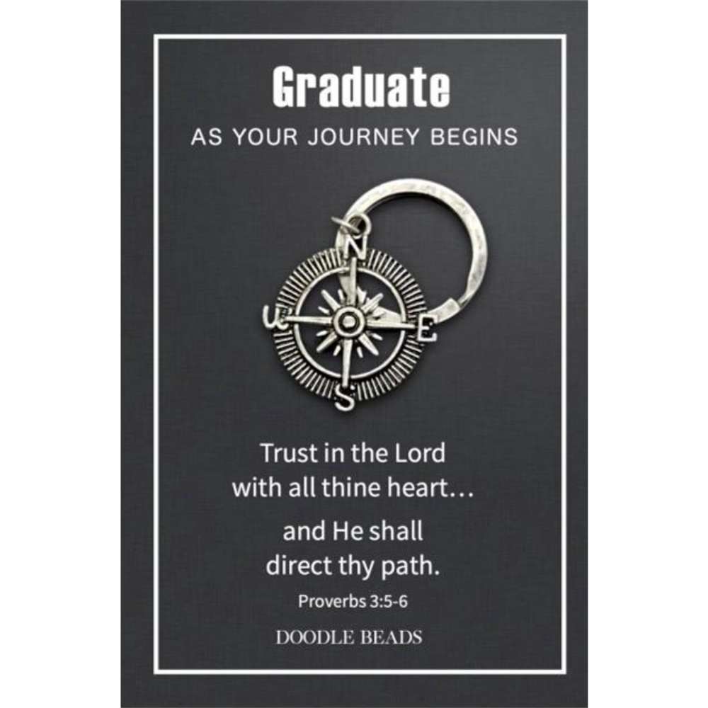 Compass Keyring, , large image number 0