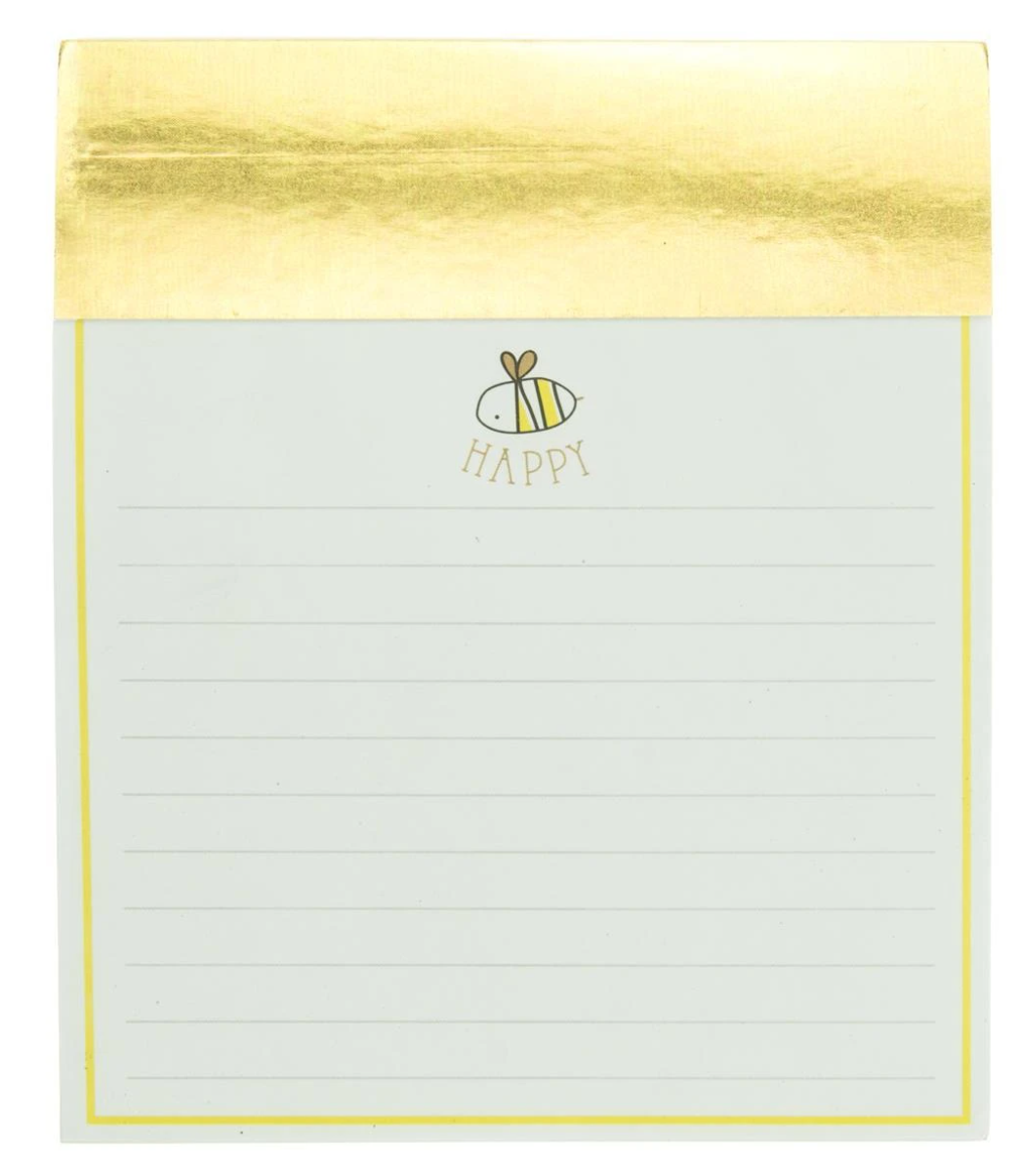 Bee Happy Notepad