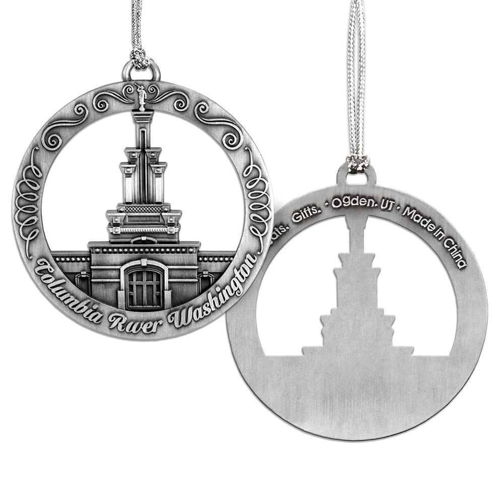 Columbia River Temple Ornament, , large
