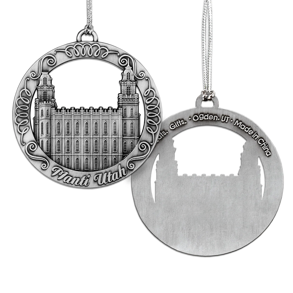 Manti Temple Ornament, , large