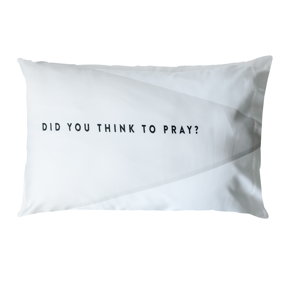 Did You Think to Pray Pillowcase, , large image number 0