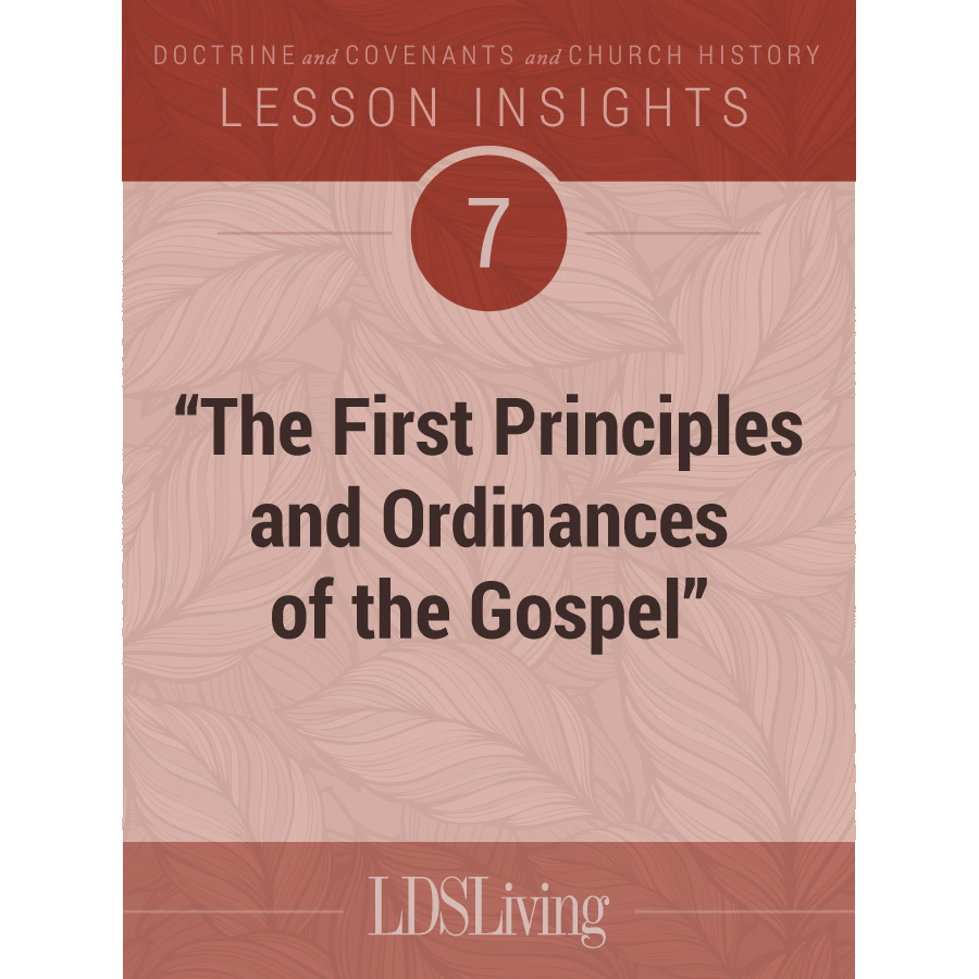Lesson Insights Doctrine and Covenants and Church History #7