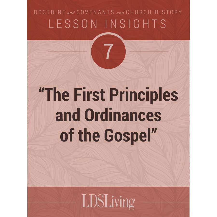Lesson Insights Doctrine and Covenants and Church History #7