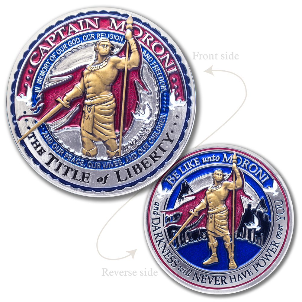 Captain Moroni Medallion Coin, , large image number 1