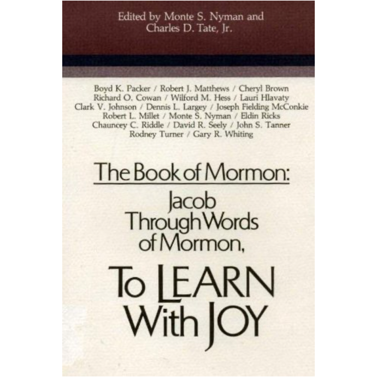 Jacob Through Words Of Mormon