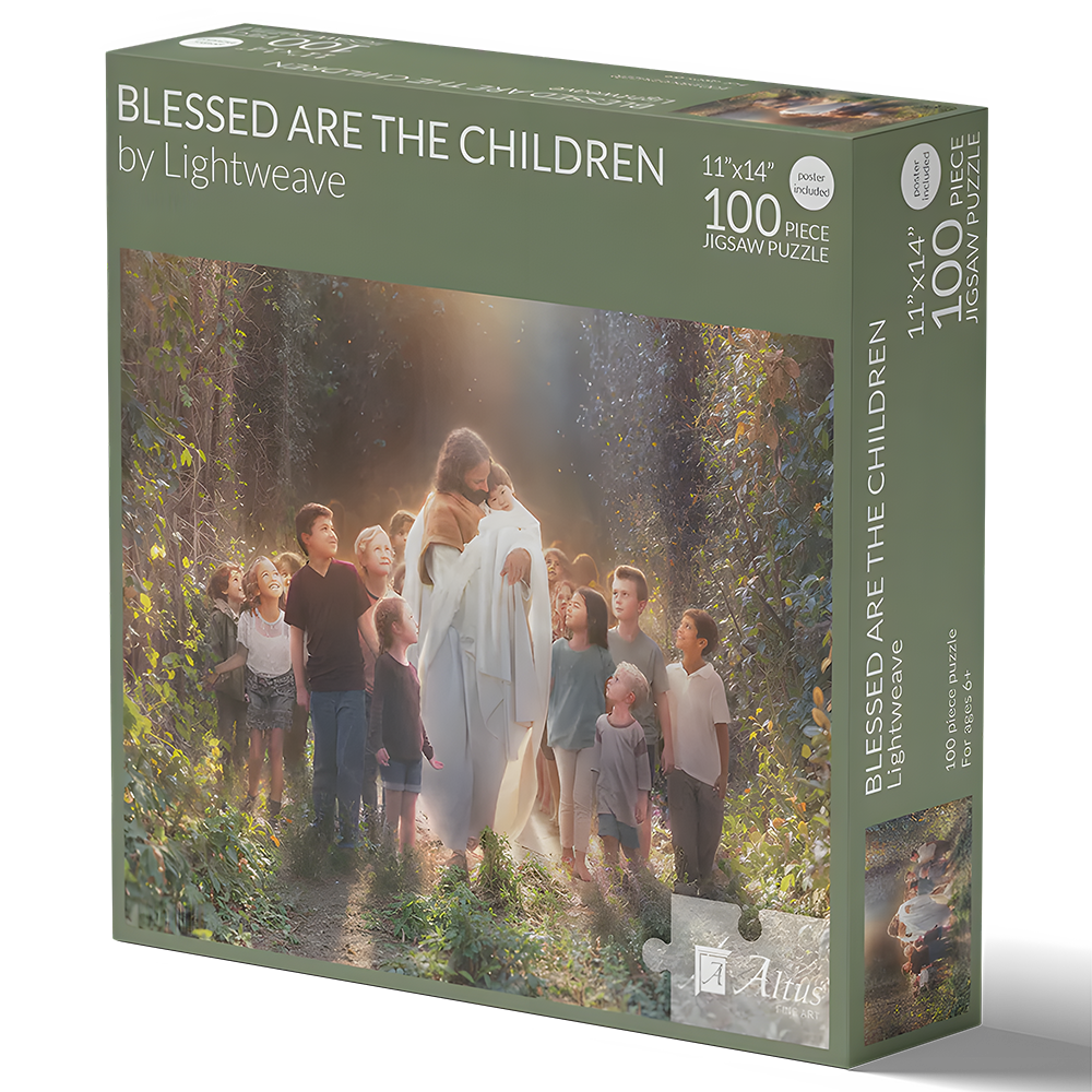 Blessed Are The Children 100 Piece Puzzle, , large