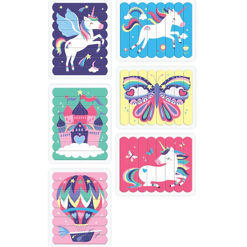 Unicorn Magic Puzzle Sticks, , large