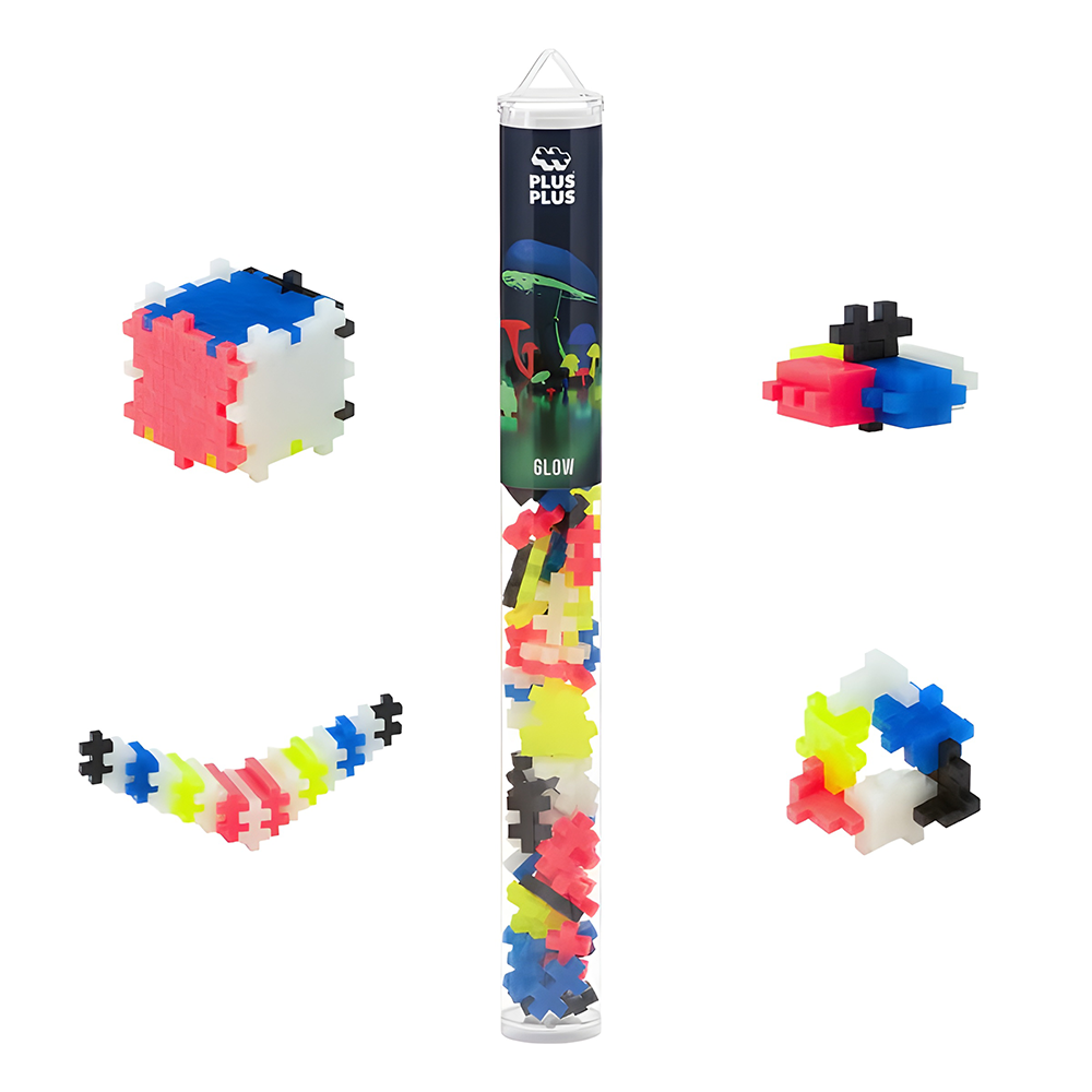 Plus Plus Mini Tube Glow Mix, , large