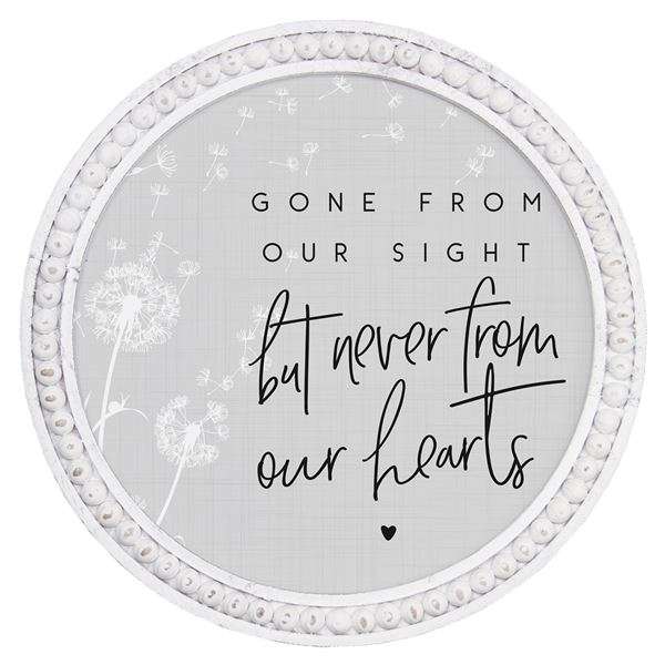 Gone From Our Sight (14" Plaque)