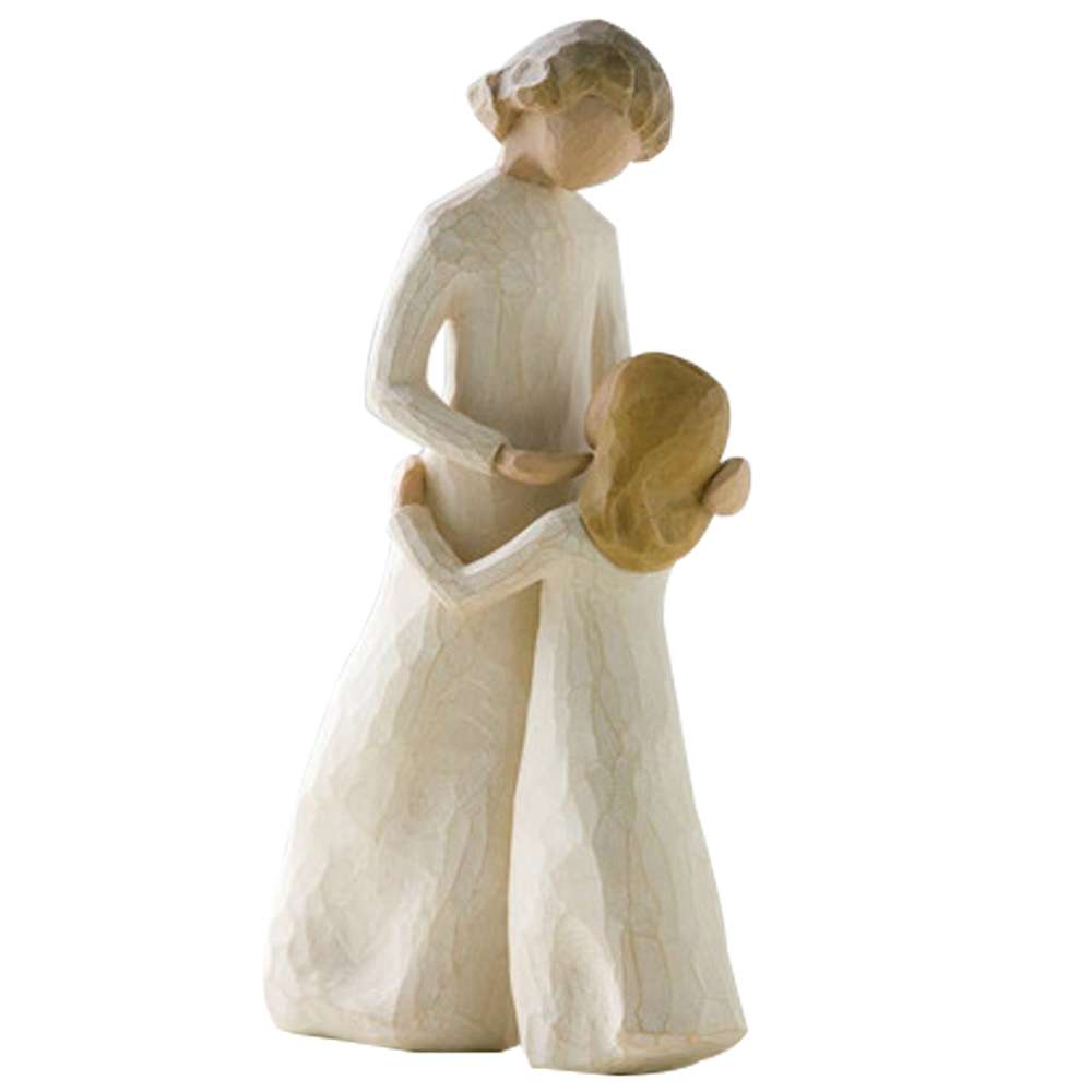 Mother and Daughter Figurine, , large image number 0