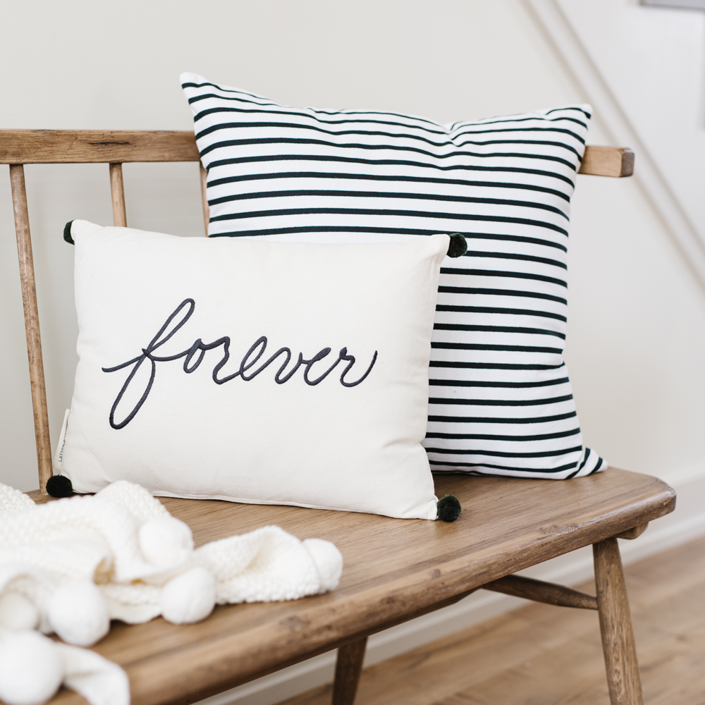 Stripe Pillow, , large