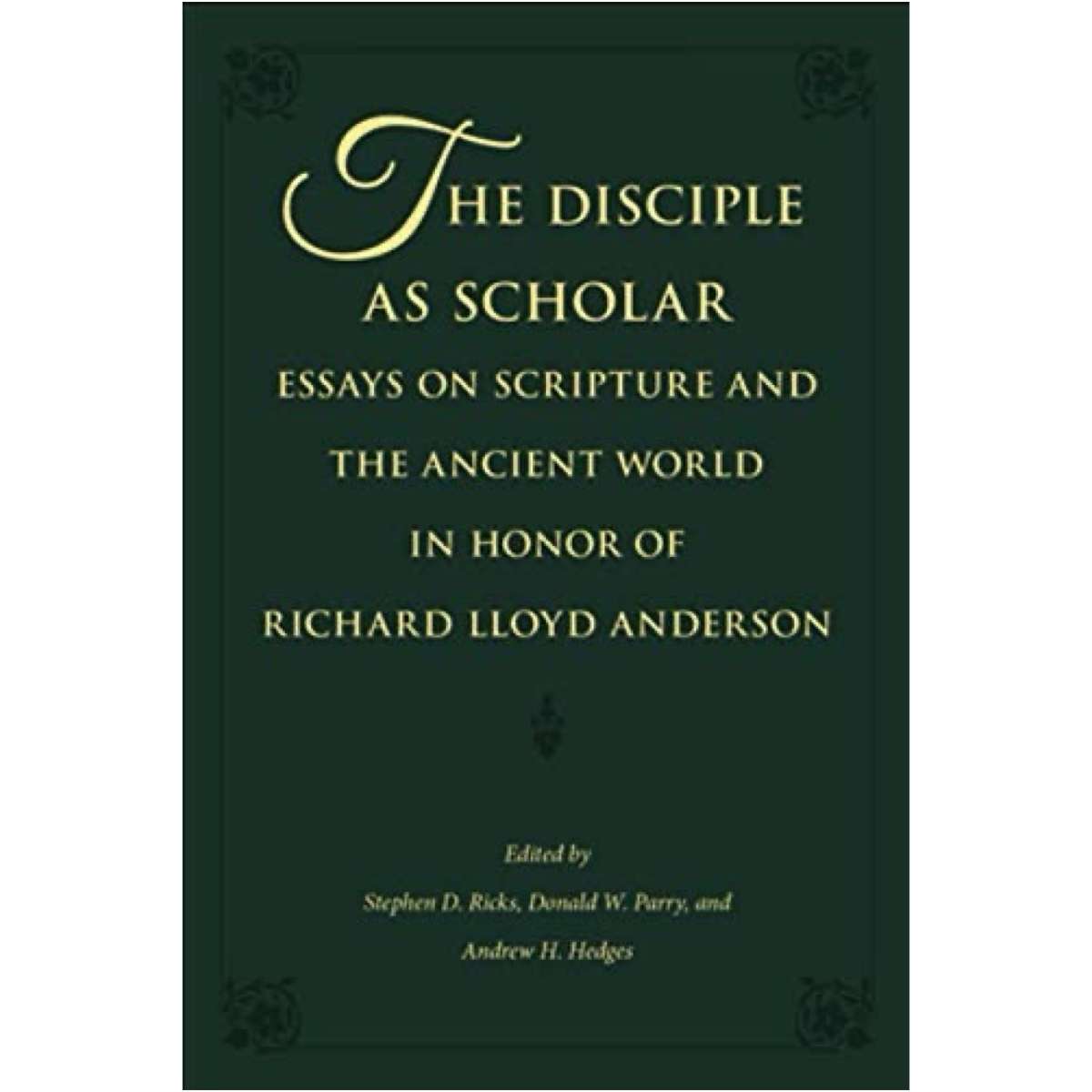 The Disciple as Scholar