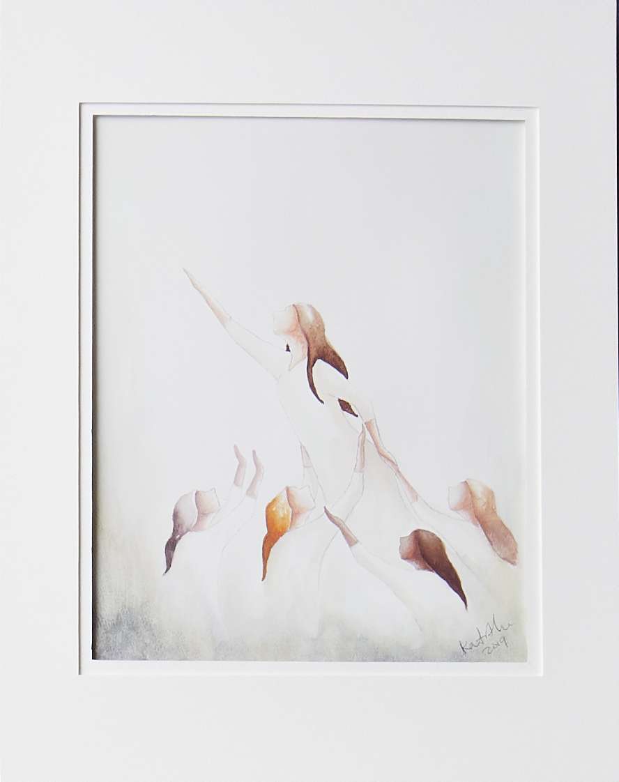 Lifted Together Matted Print
