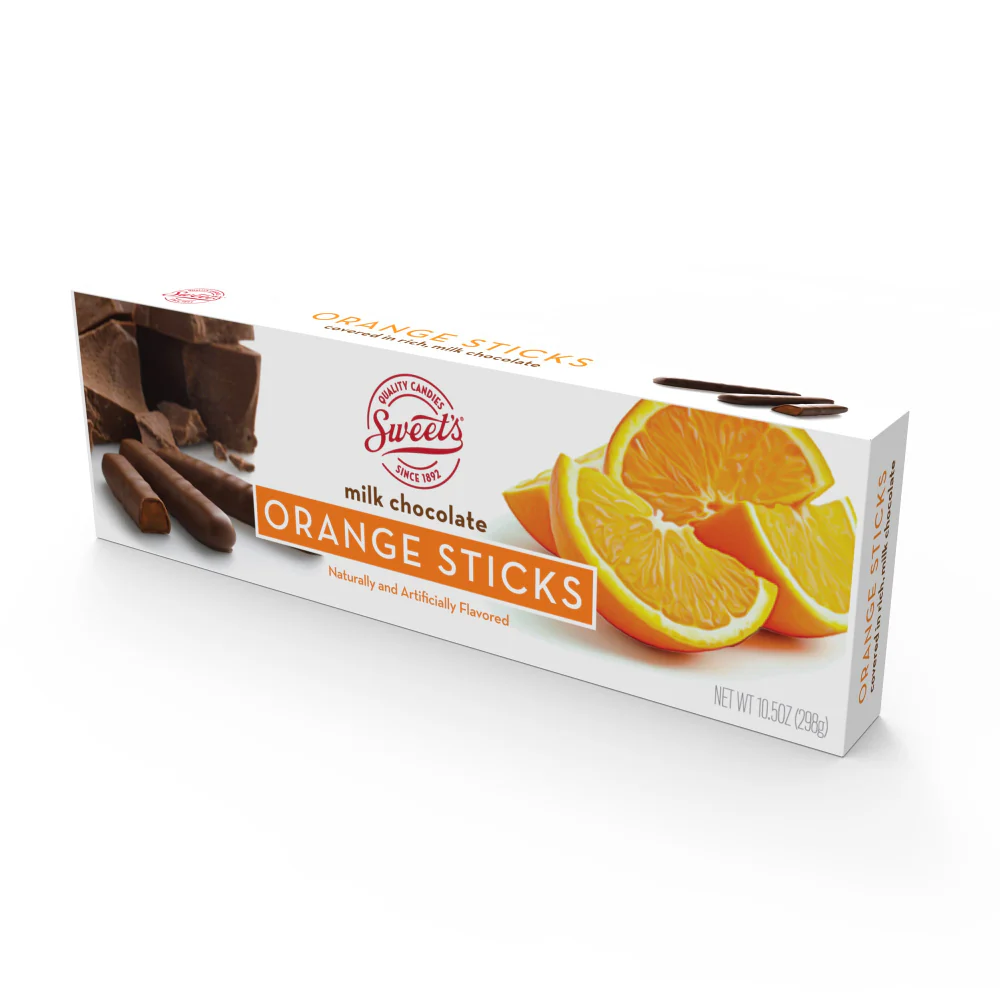 Milk Chocolate Orange Sticks 10.5 Oz., , large image number 1