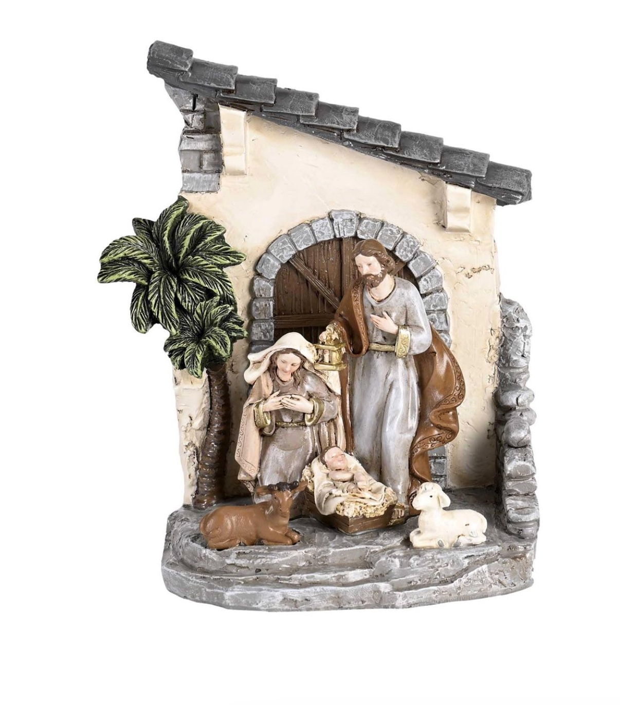 Light-up LED Holy Family Nativity