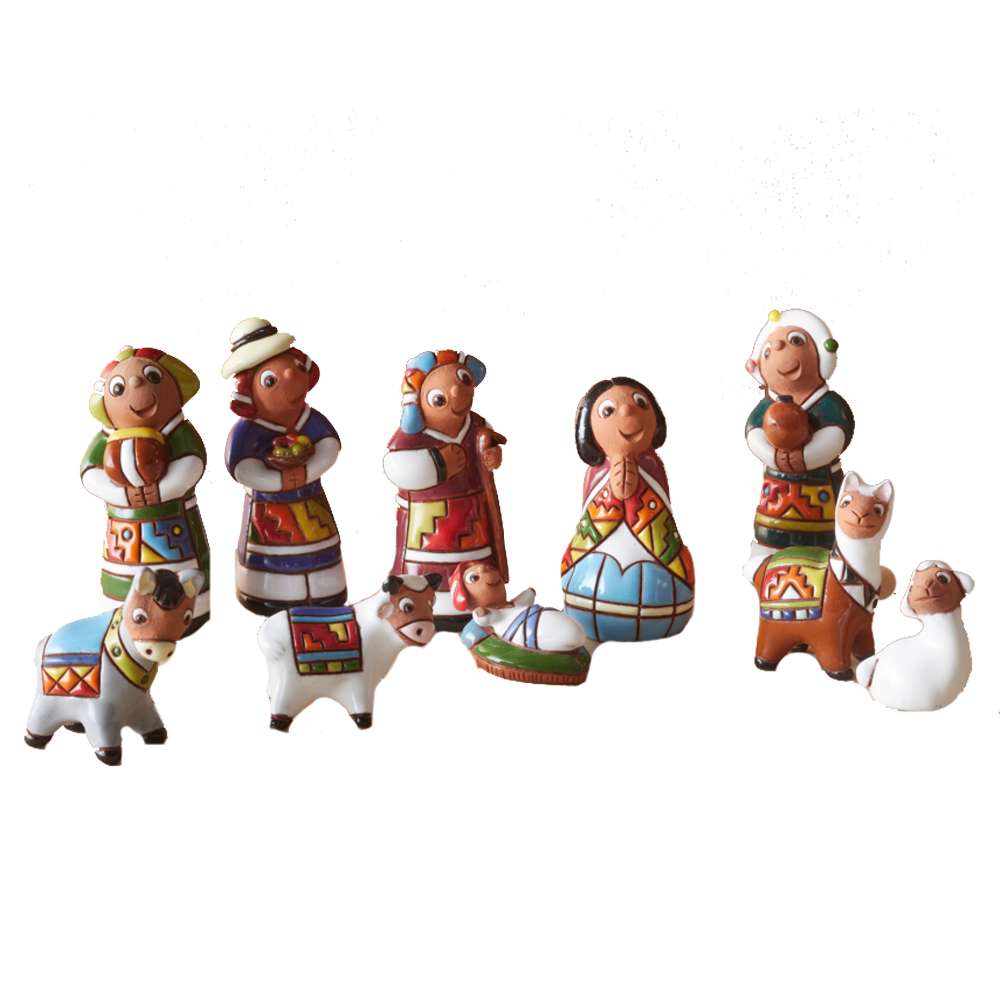 Colorful Bolivian Nativity, , large image number 0