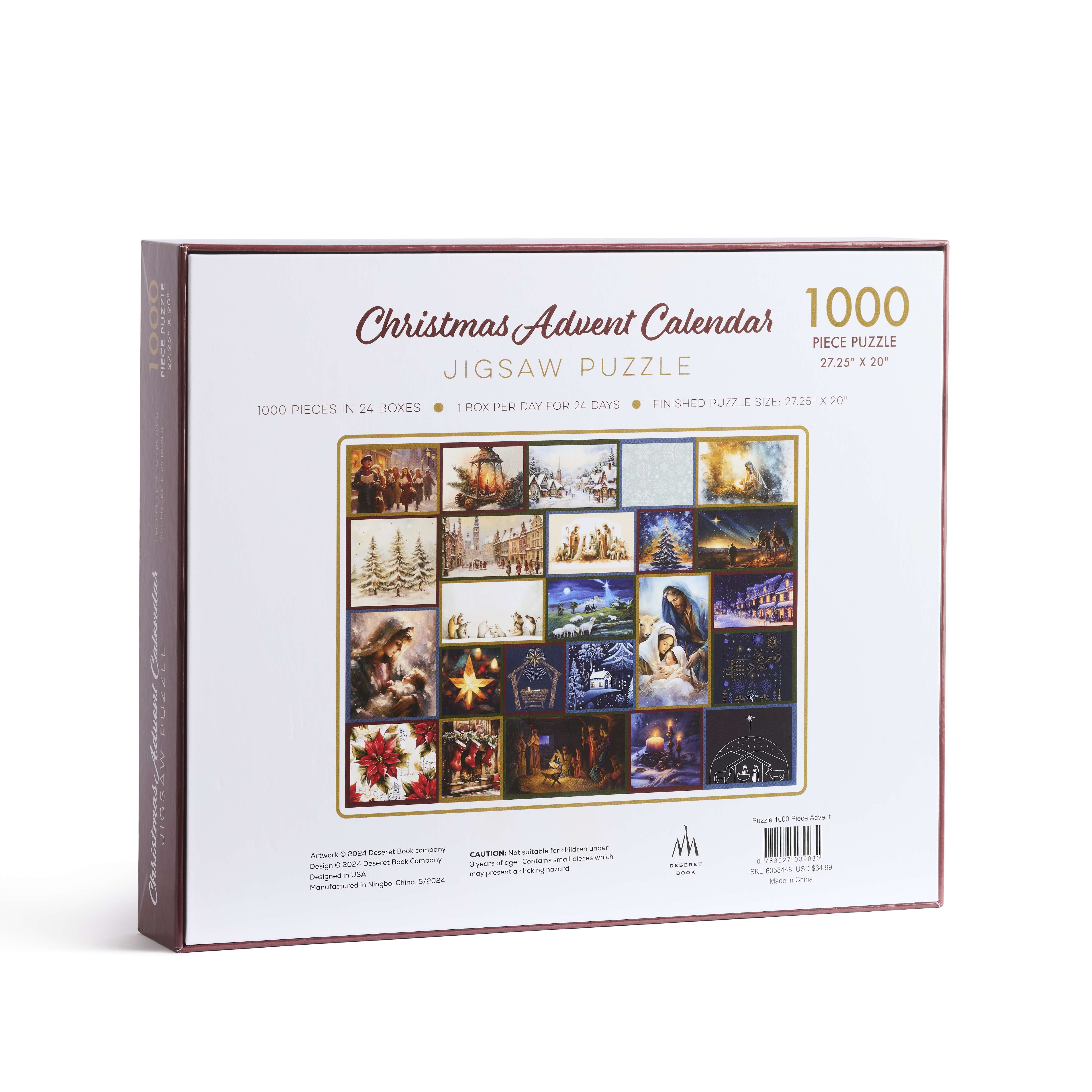 Advent 1000 Piece Puzzle, , large image number 2