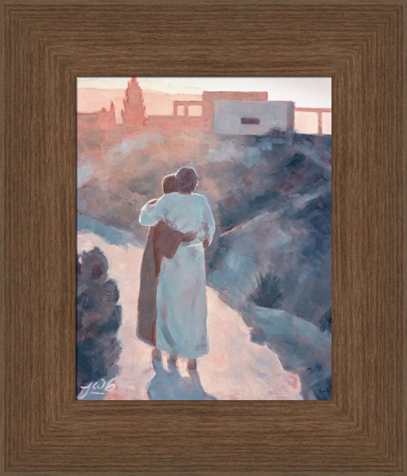 Welcome Home (14x12 Framed Paper Print)