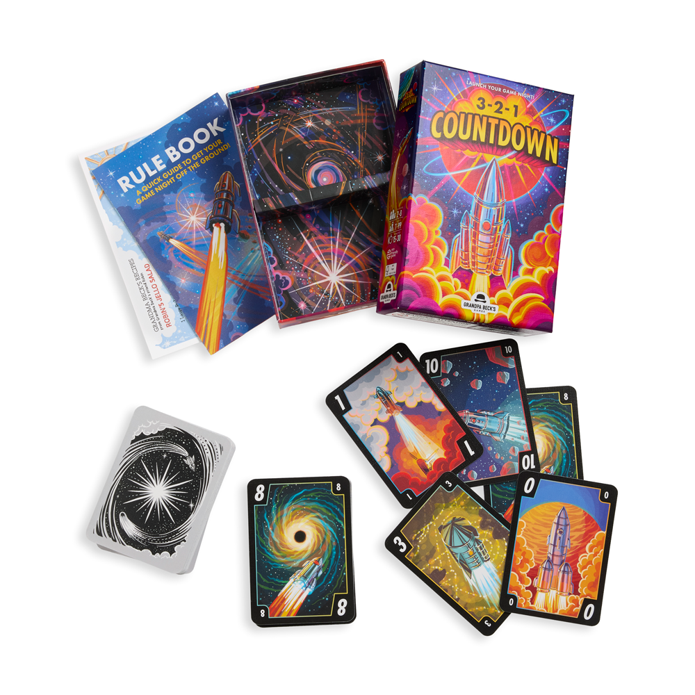 3-2-1 Countdown Card Game, , large