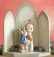 Willow Tree Christmas Story Resin Nativity Sanctuary, , large image number 1