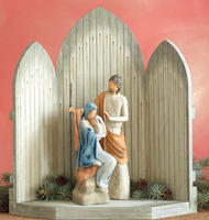 Willow Tree Christmas Story Resin Nativity Sanctuary - WILLOW TREE