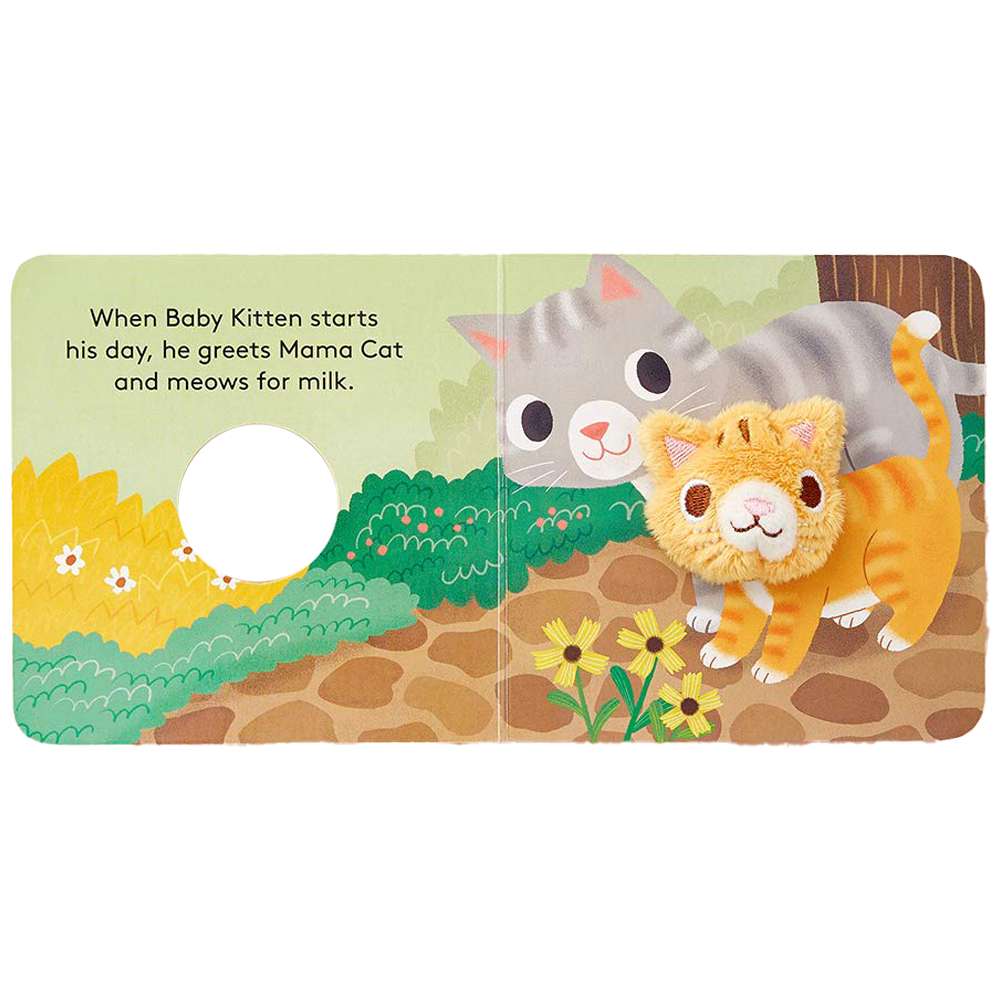 Baby Kitten Finger Puppet Book, , large image number 1
