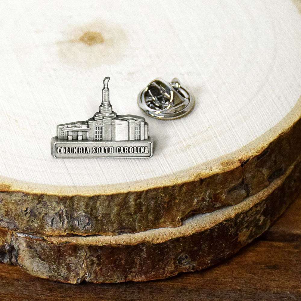 Columbia South Carolina Temple Pin , , large image number 3