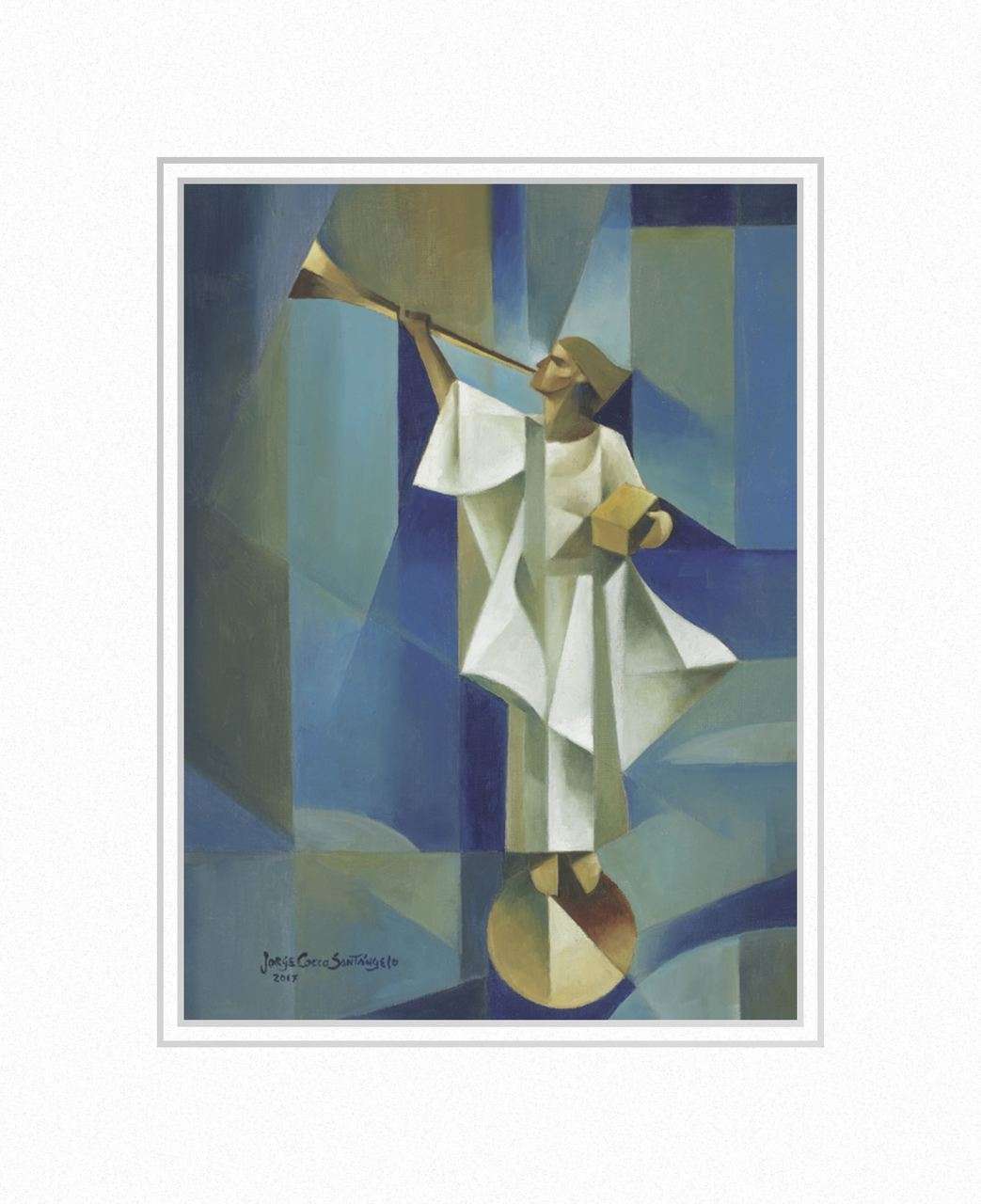 Angel Moroni 11x14 Matted Print, , large image number 0