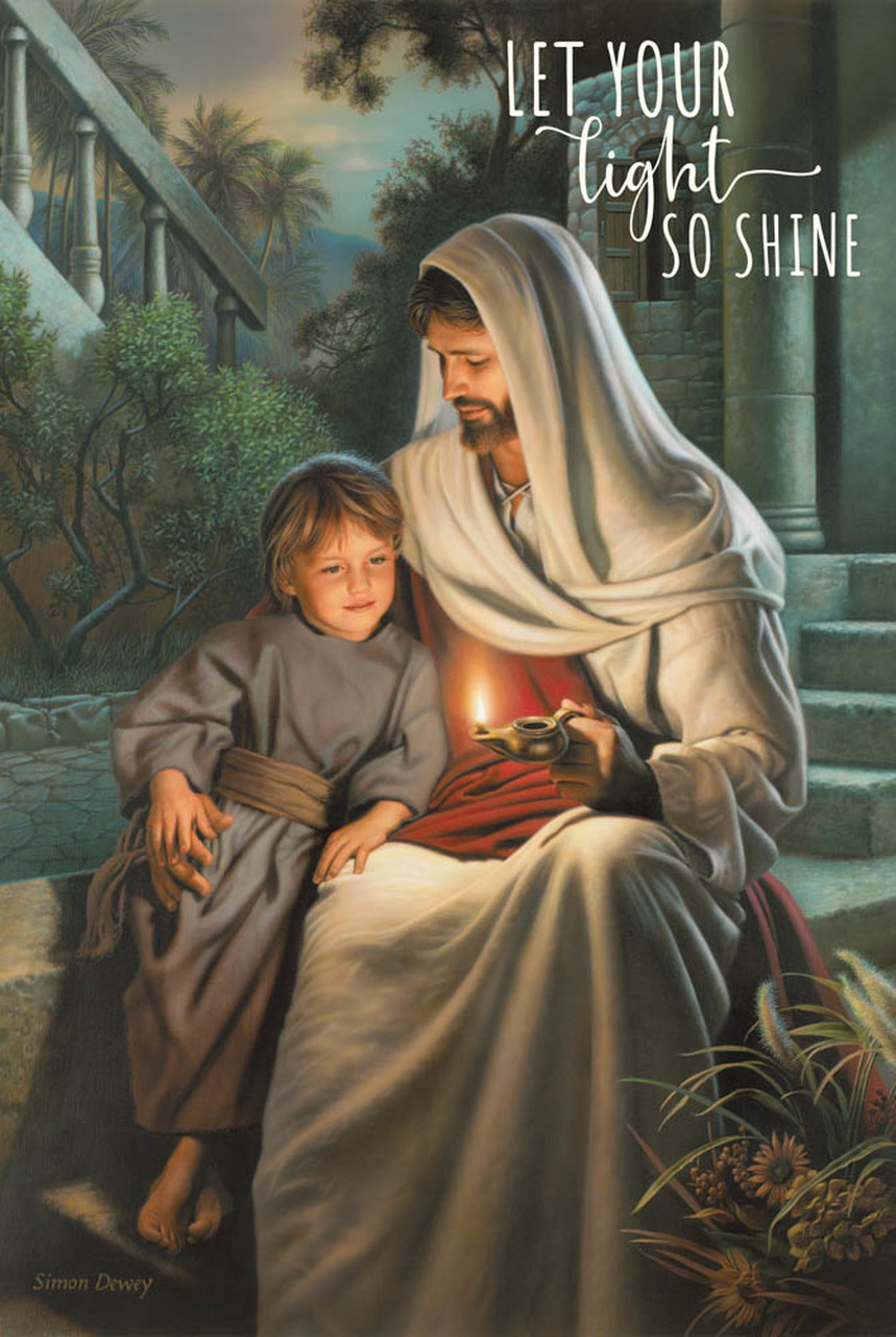 Ye are the Light of the World Repositionable Poster