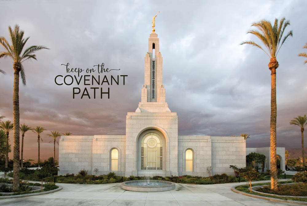 Redlands Temple Repositionable Poster