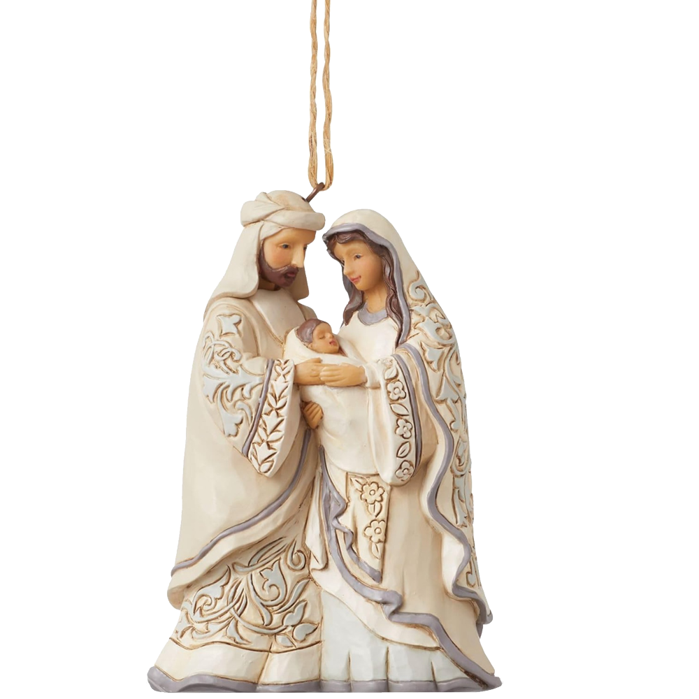 Woodland Holy Family Ornament, , large image number 0